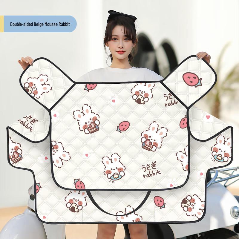 Longchan Electric Scooter Windproof & Waterproof Cover for Women (Summer)