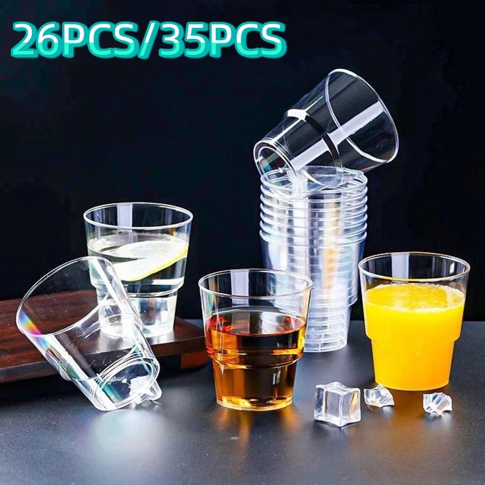 Food Grade Transparent Aviation Cup 200ML Cold Drinks Cups Disposable Water Cup  Camping