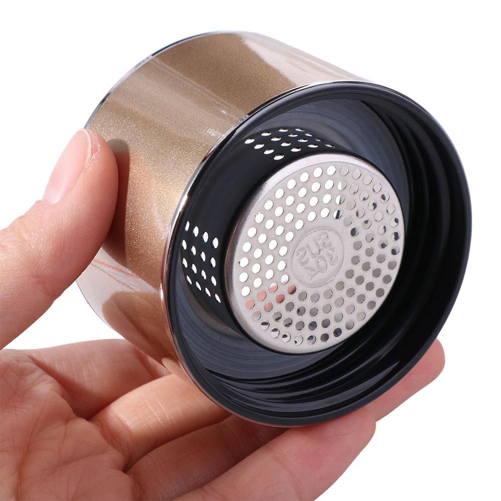 304 Stainless Steel 500ML Tea Bottle Borosilicate Glass Handhold Portable Bottle  Students