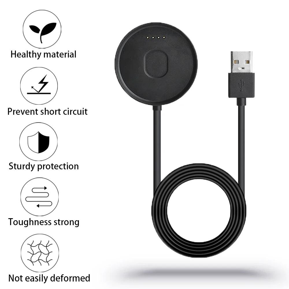Ladekabel-Adapter für Ticwatch E2 / S2 Smartwatch USB Magnetische Adsorption Tragbare Stromversorgung Schnelllade-Dock