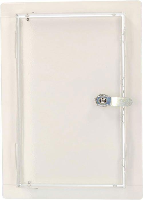 Trappe de visite - KOTARBAU - 15 x 30 cm - Métal - Blanc - Facile à installer