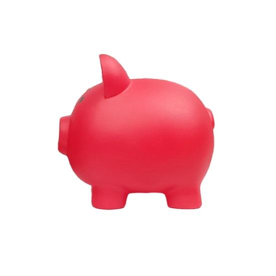 Cartoon Pig Vinyl Piggy Bank, Shatterproof Coin Cash Storage Container, Children Money Saving Box Decoration, Girls for Boys Girls