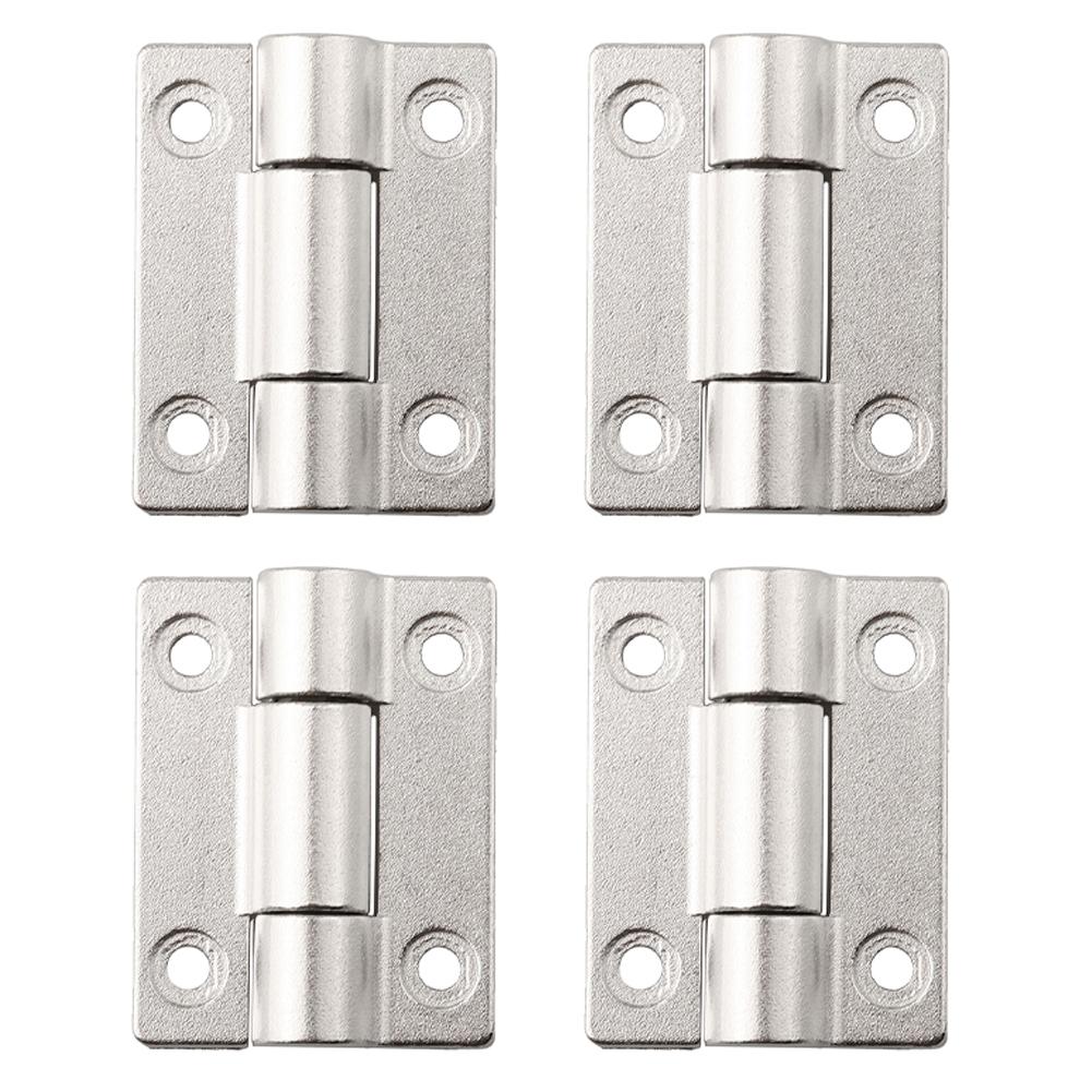 Flat Hinge Adjustable Torque Hinge 360 Rotation Design Compact Size Heavy Duty Damping Mechanism Hexagonal Wrench Adjustable серебряный