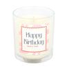 Vanilla Cake Happy Birthday Scented Candle