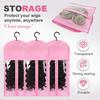 Wig Storage Bags with Hanger, 2025 Upgrade Wig Storage for Multiple Wigs, Dust-Proof Wigs Organizer Bag for Home Travel Use (Black)