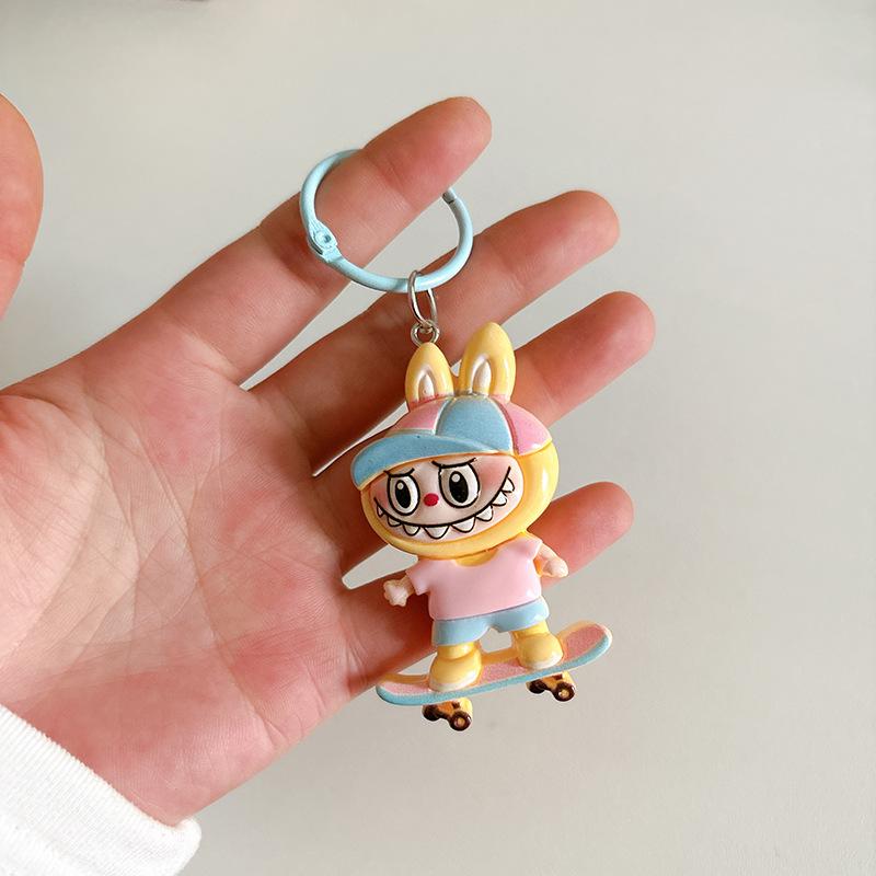 Key Ring Cartoon Pendant Girl Bag Cute Pendant Backpack Accessories Girlfriend