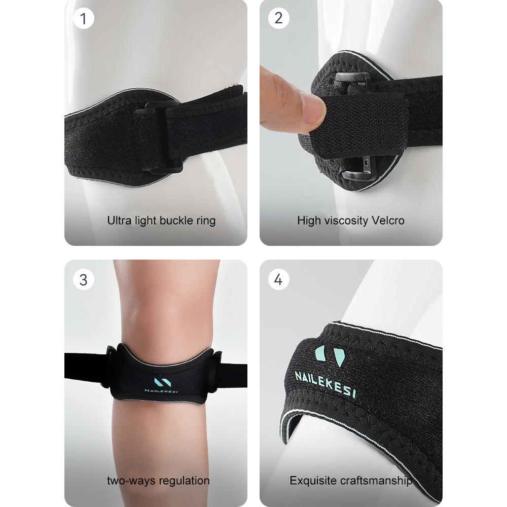 Adjustable Knee Support Strap 1PC Patella Brace For Jumpers Knee Tendonitis Basketball Stabilizer Band