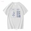 RM Indigo T Shirt Long or Short Sleeves Vintage Washed Comfortable Versatile Stylish Streetwear Homme Designer Clothes Unisex
