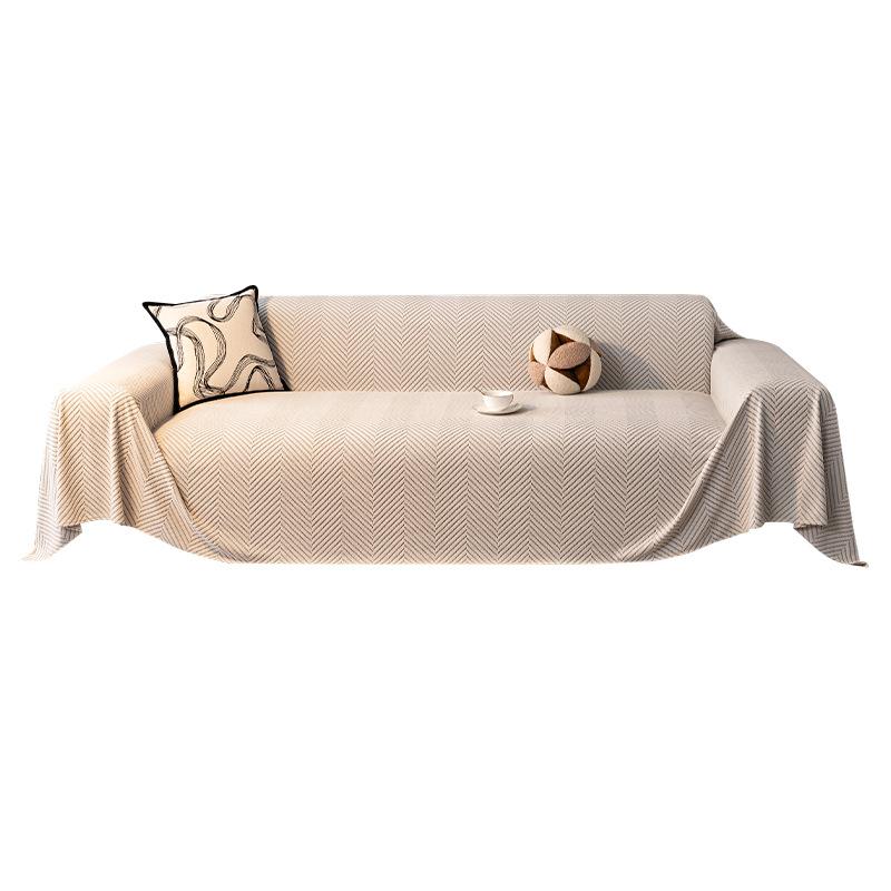 Boho Sofa Überwurf Couchbezug Wohnzimmer Haustier Weich mit Quaste Waschbar Chenille Schutz Sofaüberwürfe Tagesdecke Stilvoll