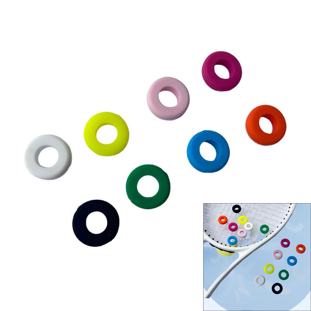 Tennis Racket String Shock Damping Absorber Silicone Tennis Racket Vibration Dampener Tennis Racket Damper for Racket