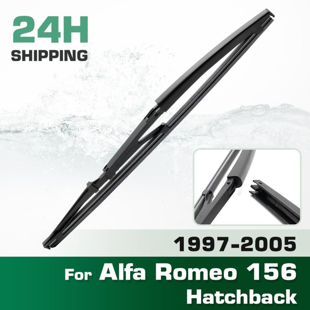 Heckscheibenwischerblätter, Premium Allwetter-Wischerblätter Ersatz für Alfa Romeo 156 Schrägheck 1997-2005
