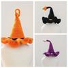 Breathable Halloween Dog Hat Pumpkin Halloween Cat Headgear Creative Woven Pets Wizard Hat  Cosplay