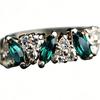 Korean Retro Emerald Rhinestone Ring - Sweet Fashion Style for Women