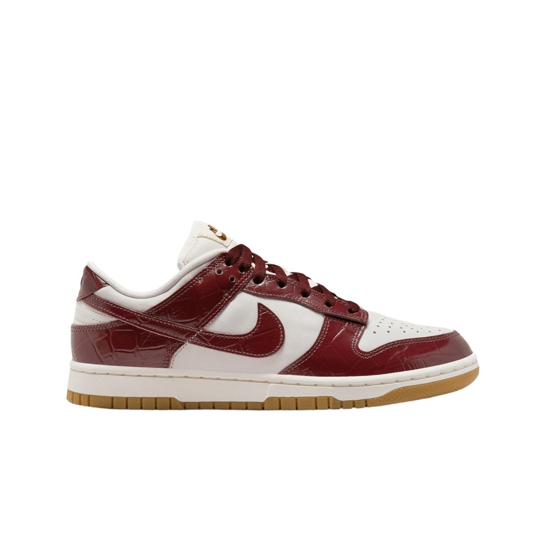 

(w) Nike Dunk Low Team Red Croc 265