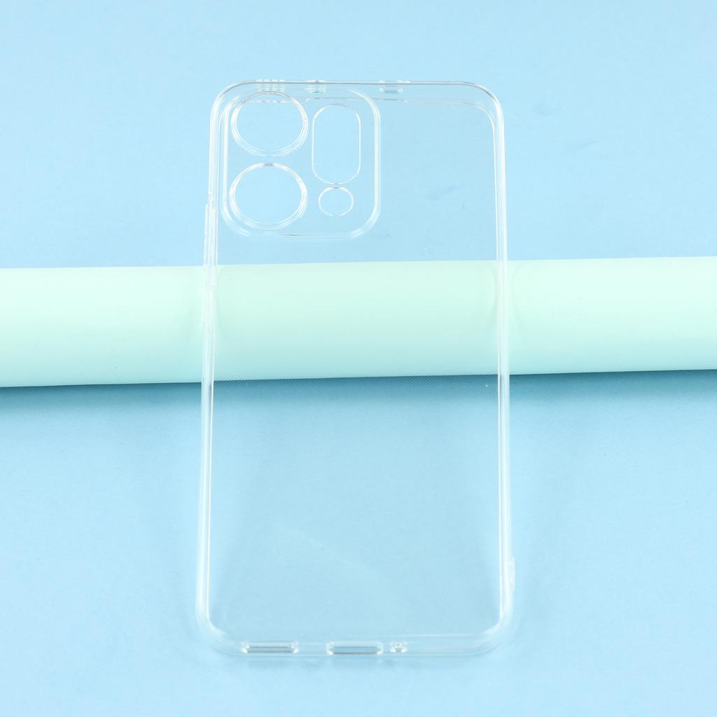 UNITHIN Etui na Oppo Reno14 Pro 5G Ultracienkie 0,7mm Przezroczyste TPU Odporne na upadki Pokrowiec na telefon Precyzyjne wycięcia