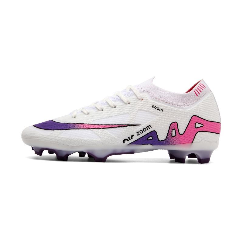 Young boys and girls, primary and secondary school students, children's wear-resistant and non-slip medium and high-top long-nail football shoes