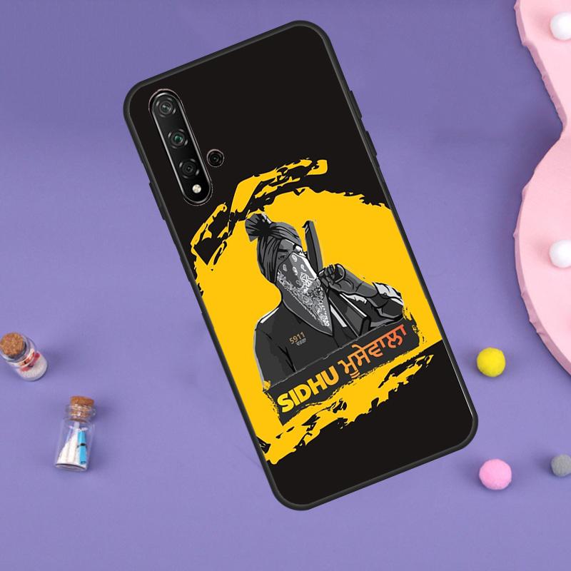 Indian Rapper Sidhu Moose Wala For Huawei Nova Y61 Y60 Y70 Y72 Y73 Y90 Y91 9 10 SE 7i 8i 11i 12i P30 P40 Lite P60 Pro Case