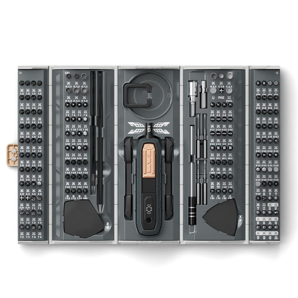 Manual Screwdriver Set 180 in 1 Multifunctional Fine Magnetic Repair Tool Kit for Laptop