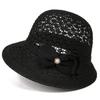 Sommer-Sonnenschutzhut Französischer Stil Gerollter Rand Sonnenschutzhut Outdoor Fischerhut Koreanische Mode Blumenhut für Damen