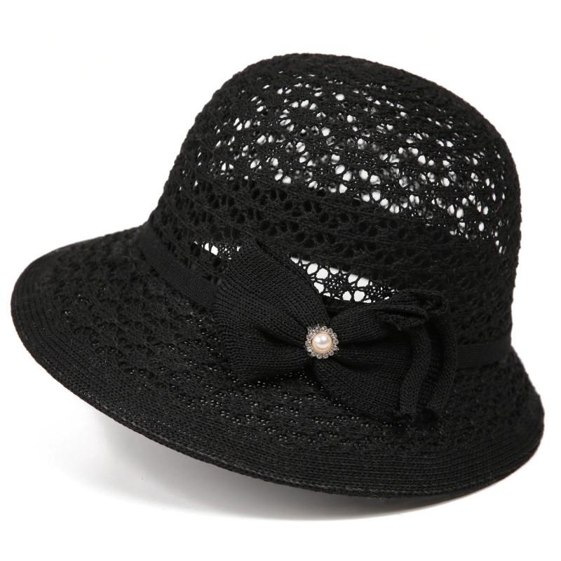 Sommer-Sonnenschutzhut Französischer Stil Gerollter Rand Sonnenschutzhut Outdoor Fischerhut Koreanische Mode Blumenhut für Damen