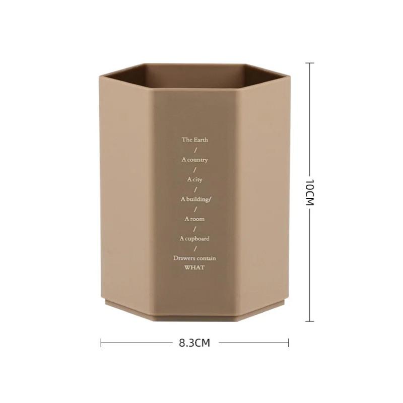 Multi-funktion Desktop Stift Halter Büro Schule Lagerung Fall Bunte Kunststoff Box Schreibtisch Stift Bleistift Organizer Handy Halterung