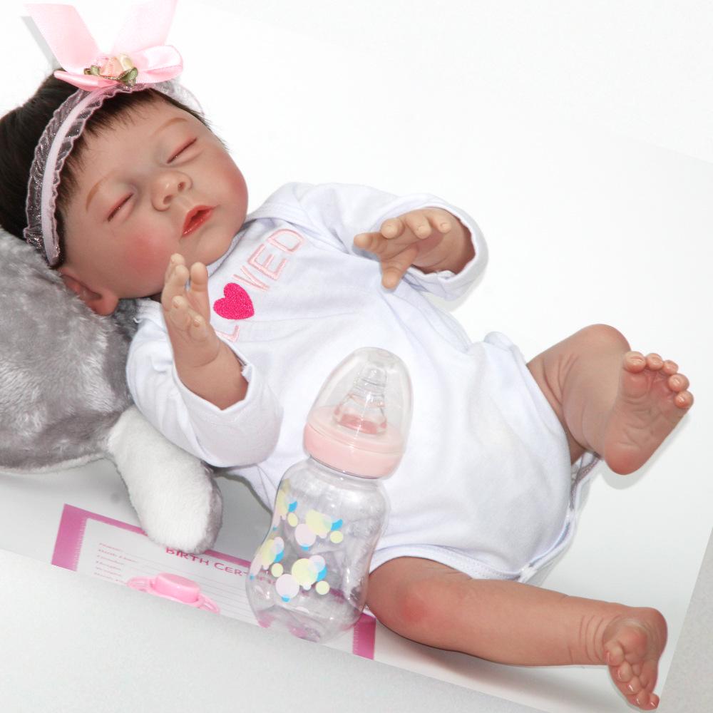 18-Inch Darren Reborn Doll: Hand-painted, Soft Vinyl Baby Toy