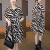 Printed Summer Fashion Two Piece Set Loose Plus Size T Shirt and Shorts Pants Slimming Outfit for Women