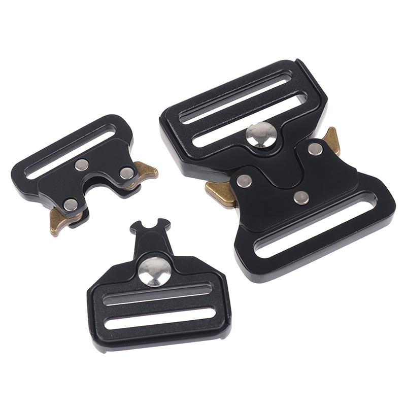 Metall-Riemenschnallen für Gurtband, DIY-Tasche, Gepäck, Kleidung, Zubehör, Clip-Schnallen
