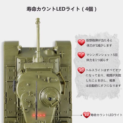 HJKLMM 2.4Ghz Remote Control Tank, 1/30 Scale Model of American Sherman M4A3/Pershing M26 Medium Tank, Simulation Sound/Action, Infrared Battle (M4A3)