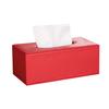 Haushalt Kunstleder Tissue Box Aufbewahrungskoffer Hotel Restaurant Papierspender