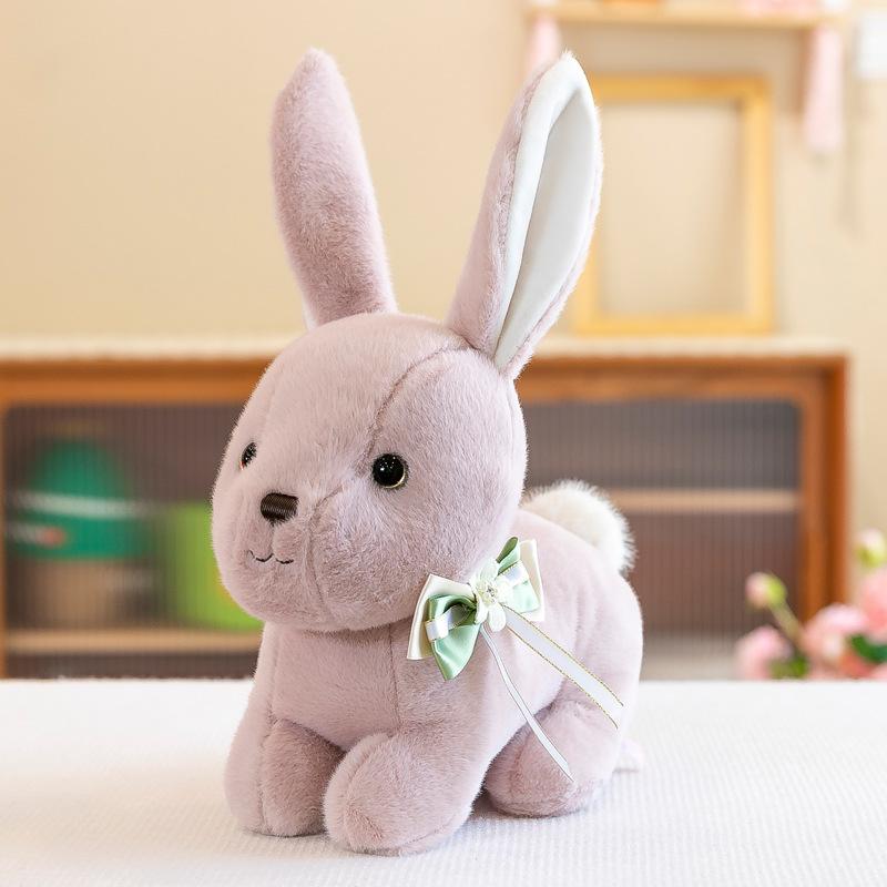 

Новый мультфильм сопоставимый кролик кукла плюшевая игрушка кукла машина для ловли кукла милый маленький кролик детский подарок 23cm 0.17kg