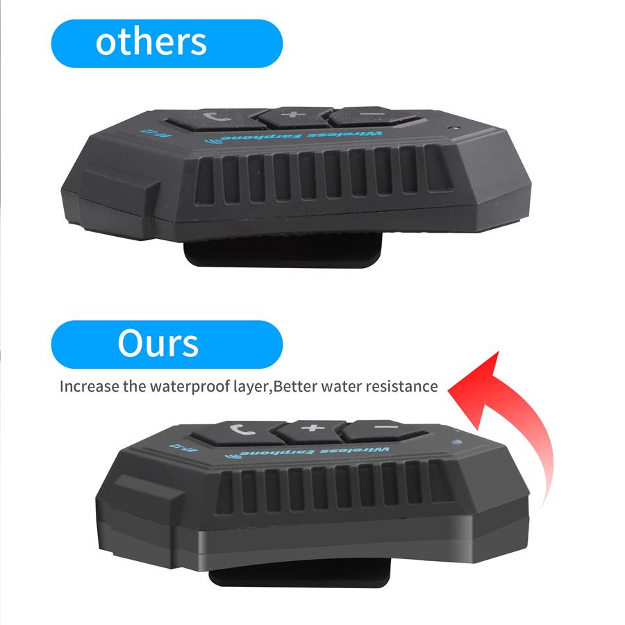 Rechargeable Motorcycle Wireless Bluetooth Helmet Headset Headphone Speaker