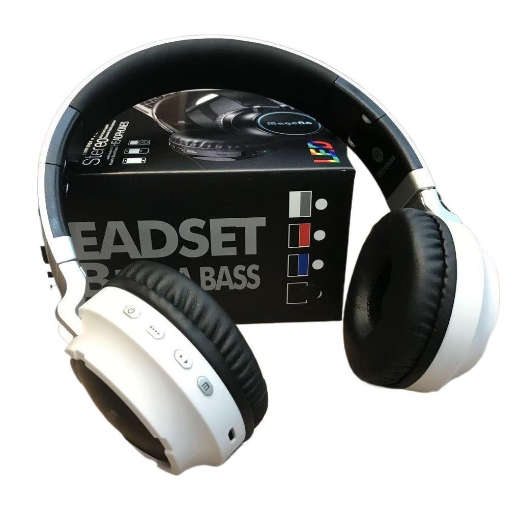 Luminous Over-Ear Wireless Bluetooth Headphones with Heavy Bass for Mobile, Computer, Sports, Music, and Gaming.