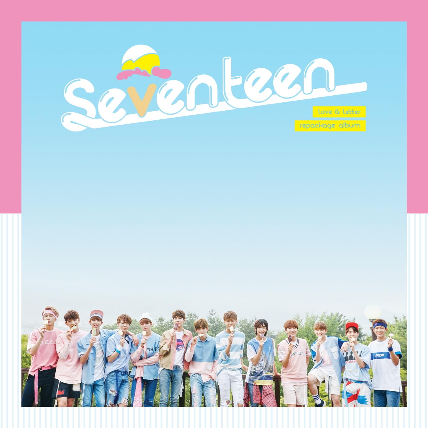 

SEVENTEEN переиздают альбом LOVE&LETTER (Корейское издание)