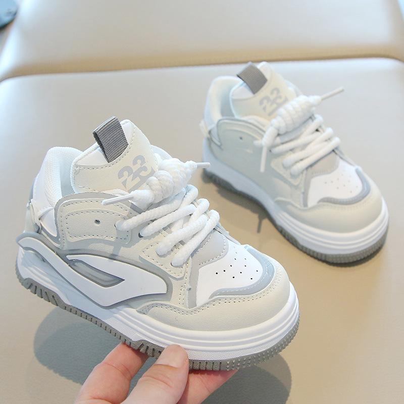 Children's Spring Sports Shoes, Girls' Shoes, Boys' School-style Sneakers, High-top Girls' Soft-soled Loafers