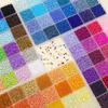 24-compartment seed bead set, 3mm bead material kit for diy bracelet, necklace, and jewelry making