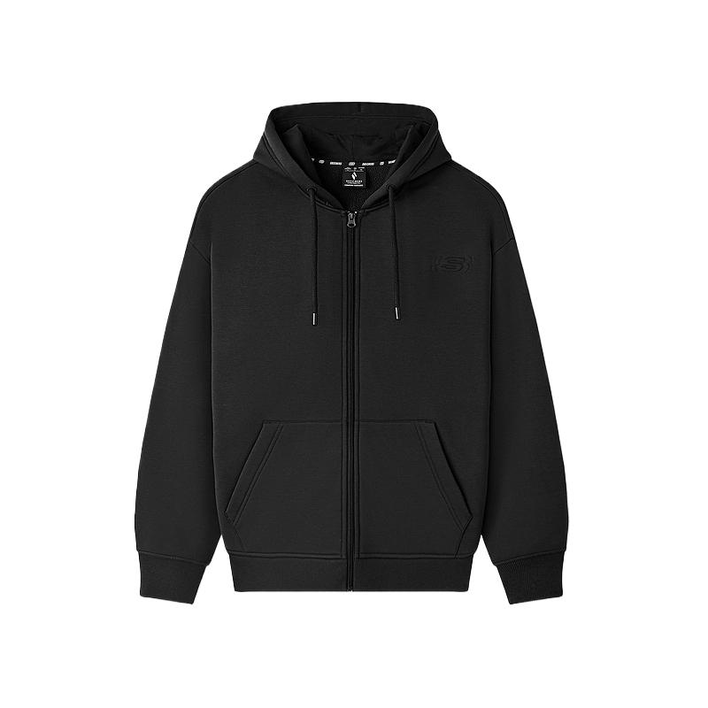 Skechers Sports Alliance Series Hooded Warm Long Sleeve Jacket Men Jacket L425M073-0018 S