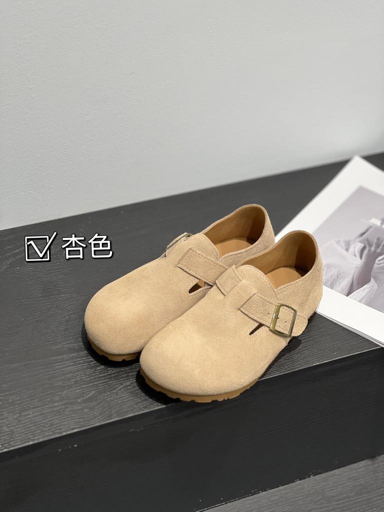 Boken single shoes women's skirt new summer fashion pregnant women flat shoes retro temperament shallow beanie shoes