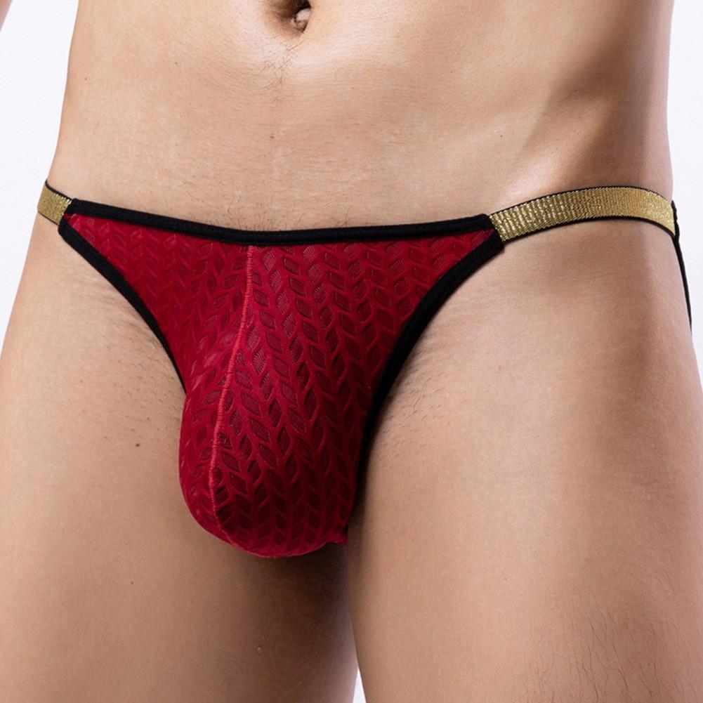 Niedrige Taille Herren Unterwäsche Höschen Regelmäßige weiche Tasche