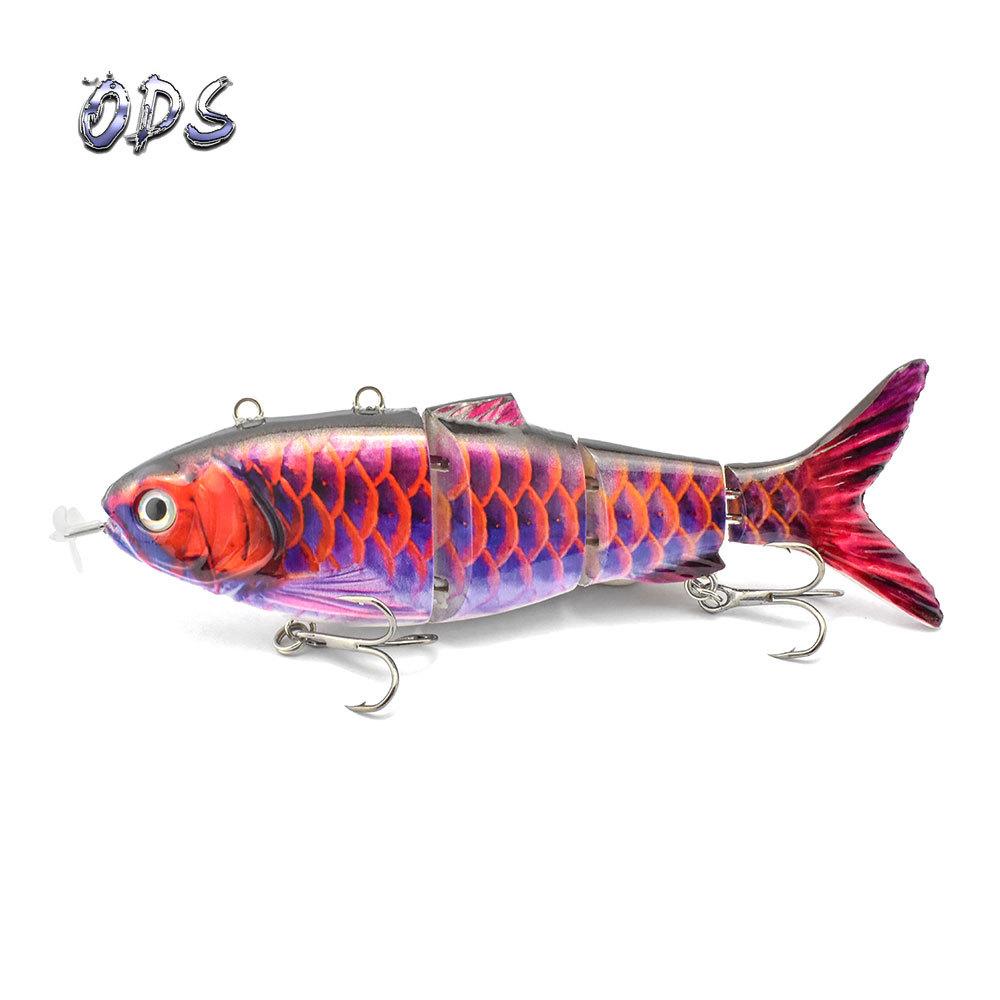 Rechargeable 130mm 42g Automatic Swimming Electronic Fish Lure Bait Smart Plastic Bait for Bottom Fishing