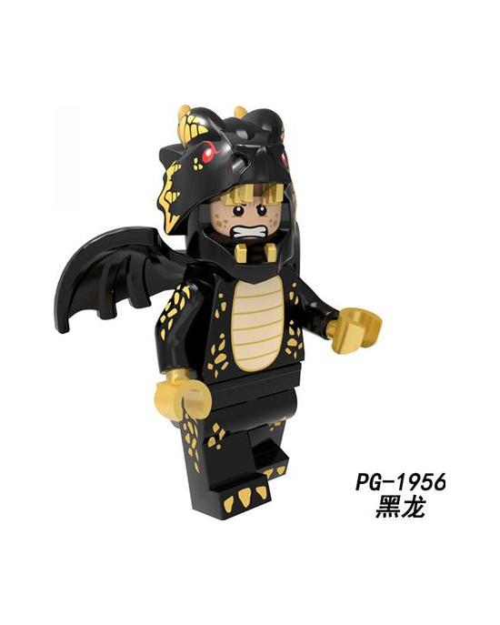 Cartoon Nette Tiere Pumpen Serie Kaninchen Kuh Lebkuchenmann Katze Hund Dargon känguru hirsch Bausteine ​​Spielzeug