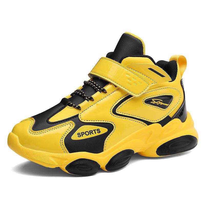 

Basketball Kids Sneakers Children Casual Shoes For Boys Sneakers Shoes Leather Running Antislippery Footwear Trainers Boots 31