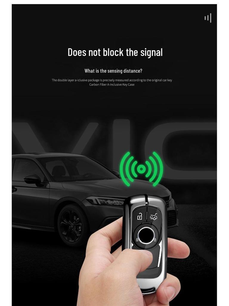 Key Case for Buick: Fits 23 Models including Excelle, GT, Regal, LaCrosse, GL6, Encore, GL8, Verano Pro, and Envision S