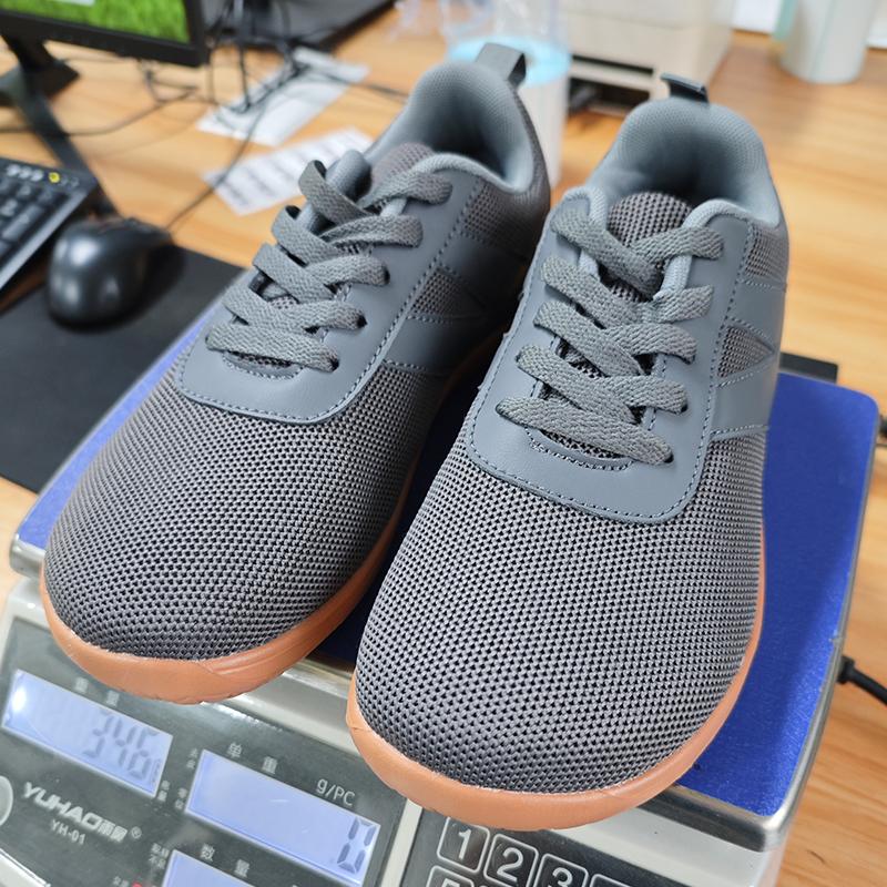 Fashion Men's Wide Toe Box Walking Shoes with Zero Drop Anti Slip Rubber Outsole Wide Version Minimalism Barefoot Shoes Flat Shoes 2025