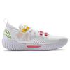 Li Ning BadFive 3 Low Cushioning Abrasion Resistant Lightweight Low top Basketball Shoes Unisex White Red Yellow ABFU005-4