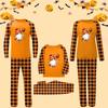 Halloween Print Family Matching Long Sleeved Parent-child Suit Home Clothes Suit Fall