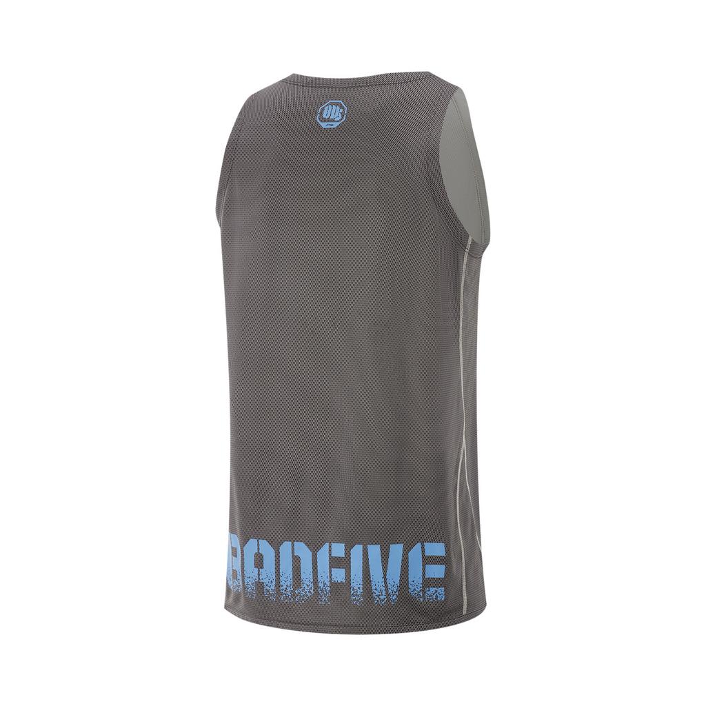 Li Ning Basketball Series Anti-Five Series Comfortable Simple Letter Print Loose Quick-Dry Breathable Basketball Jersey Men tops AAYV011-2