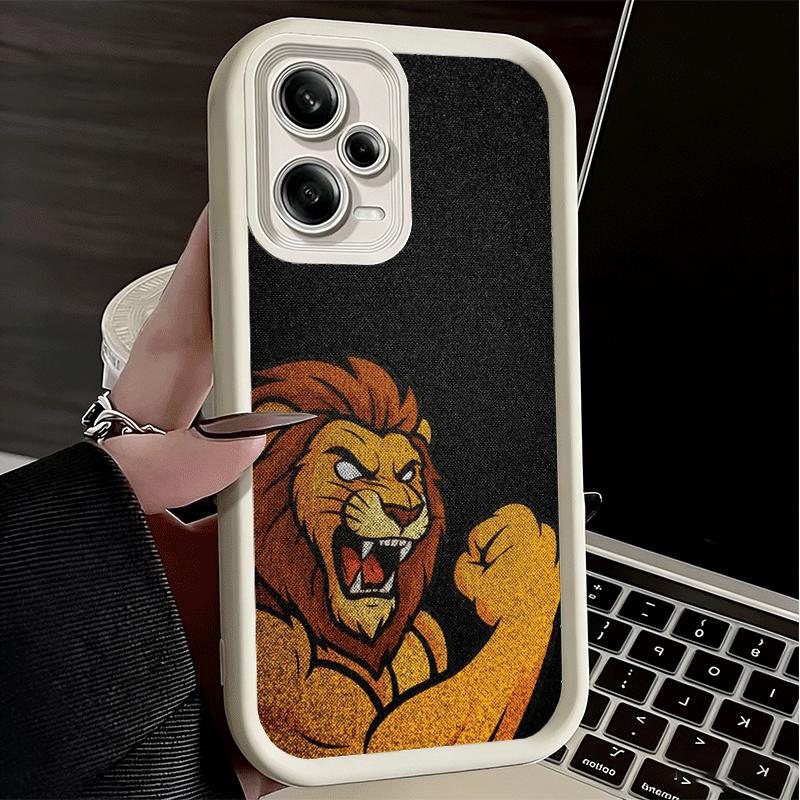 Fierce Animal Power Phone Case for Xiaomi Poco X7 X6 X5 Pro X4 Gt X3 F7 Ultra M8 M7 Redmi 15C 15 14C 13 13C 12 12C 10 10C