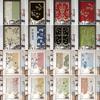 Chinese Style Imitation Linen Door Curtain Retro Art Painting Doorway Living Room Partition Drape Kitchen Hanging Half-Curtain