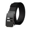 Men's Belt New Automatic Buckle Durable Nylon Tactical Braided Belt Middle Aged and Young Outdoor Trouser Belt Belt Men